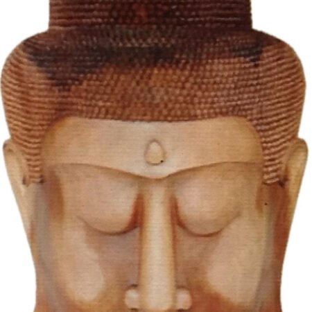 Buddha Mask in Wood